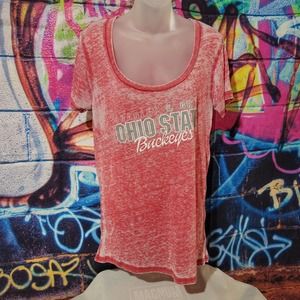 Women's Scoop Neck Ohio State T-shirt